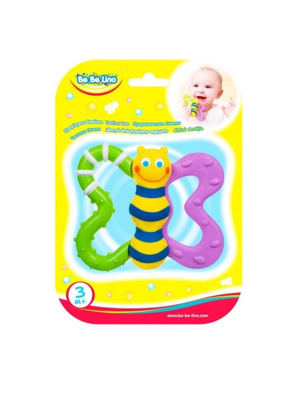 Прорізувач Бебеліно Бджілка з 3+ місяців