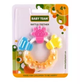 Погремушка-прорезыватель Baby Team 8410