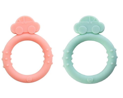 *Прорізувач Baby Team 4009 силіконовий Кільце