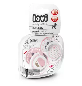 *Пустушка Lovi 22/803 силіконова динамічна Basic 0-3 м 2 шт