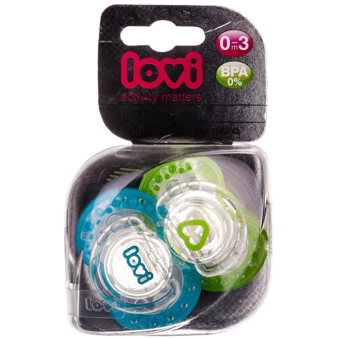 *Пустушка Lovi 22/806 силікон.динам 0-3м 2штSpark