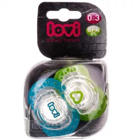 *Пустушка Lovi 22/806 силікон.динам 0-3м 2штSpark