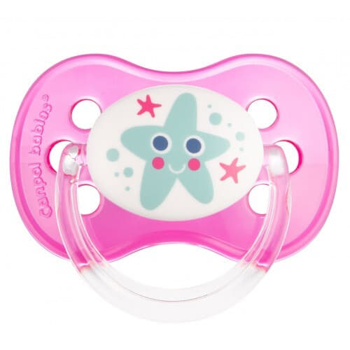 *Пустышка Canpol 22/415 силиконовая круглая Nature 6 м+