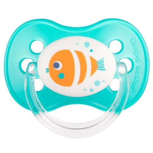 *Пустышка Canpol 22/415 силиконовая круглая Nature 6 м+