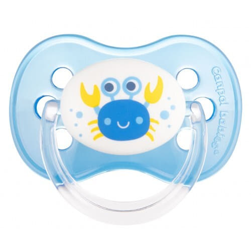 *Пустышка Canpol 22/415 силиконовая круглая Nature 6 м+