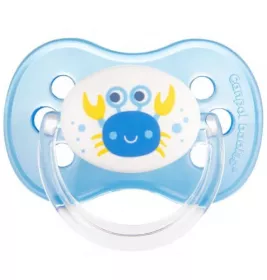 *Пустышка Canpol 22/415 силиконовая круглая Nature 6 м+