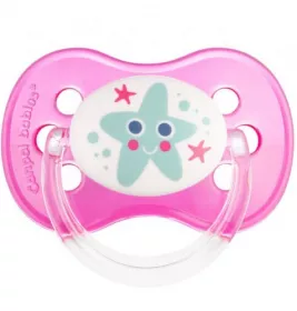 *Пустышка Canpol 22/415 силиконовая круглая Nature 6 м+