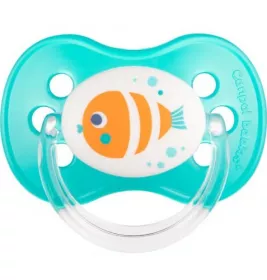 *Пустышка Canpol 22/415 силиконовая круглая Nature 6 м+