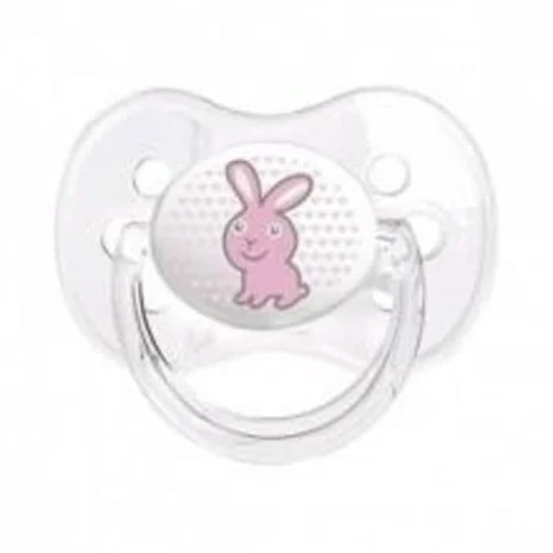 *Пустышка Canpol 22/532 силикон.симетр 6-18м прозр