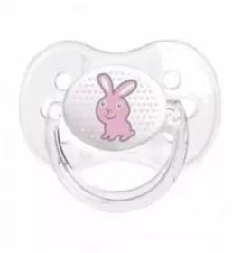 *Пустышка Canpol 22/532 силикон.симетр 6-18м прозр