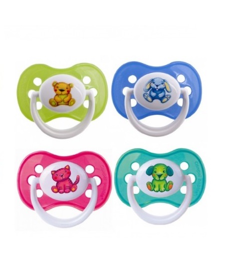 *Пустушка Canpol 22/541 силіконова симетр Milky 0-6м