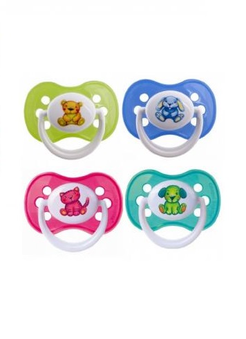 *Пустушка Canpol 22/542 силіконова симетр Milky 6-18м