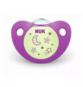 *Пустышка Nuk Trendline Day&Night силикон р.1