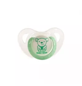 *Пустушка Baby Team 3102 силіконова ортодонтична 6+ TRITAN-пластик