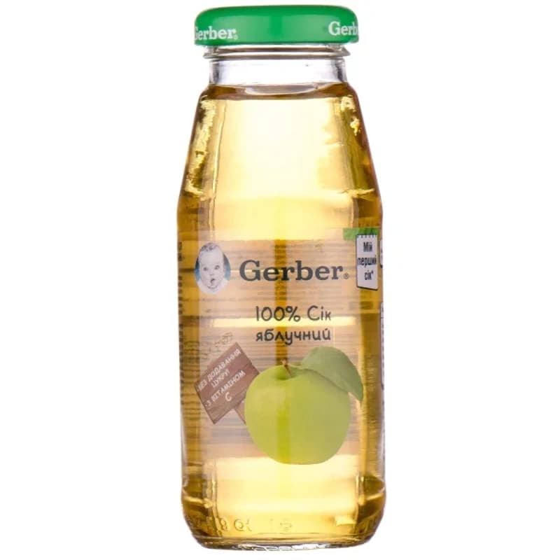 *Сок Gerber Яблочный 175 мл *Сок Gerber Яблочный 175 мл