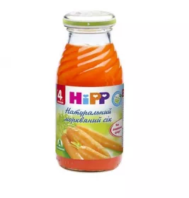 *Сік HiPP Натуральний морквяний 200 г