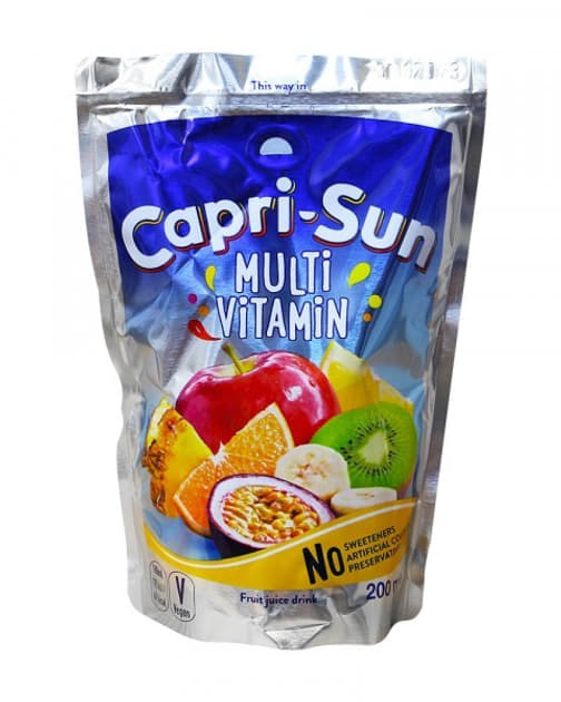 *Сок Capri-Sonne Мультивитамин 200 мл *Сок Capri-Sonne Мультивитамин 200 мл