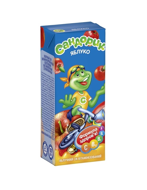 Сік Сандорик Соковите яблуко 200 мл