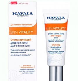 Крем Mavala Skin Vitality Стимулирующий дневной для сияния кожи 45 мл