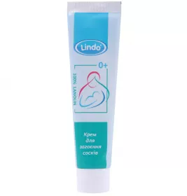 Крем Lindo 100% LANOLIN для загоювання сосків 40мл