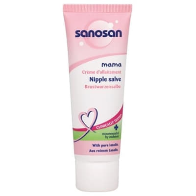 *Крем Sanosan Mama для сосків ланоліновий 50мл