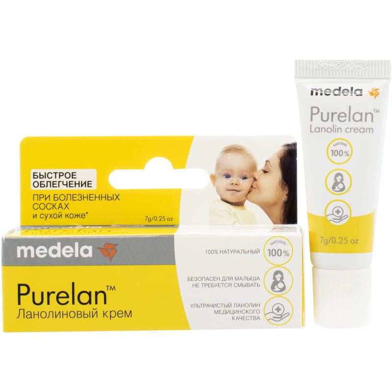 Крем Medela для сосков Purelan 7 г Крем Medela для сосков Purelan 7 г
