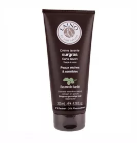 *Крем Laino Очищуючий поживний з Олією каріте 200 мл