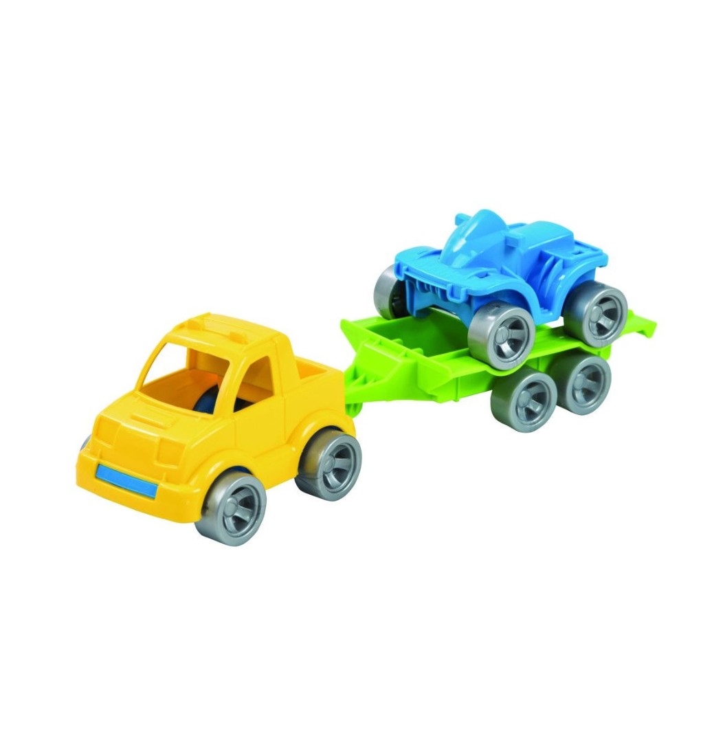 Набор авто Тигрес Kid cars Sport 3эл.(Пикап+квадроцикл) Набор авто Тигрес Kid cars Sport 3эл.(Пикап+квадроцикл)