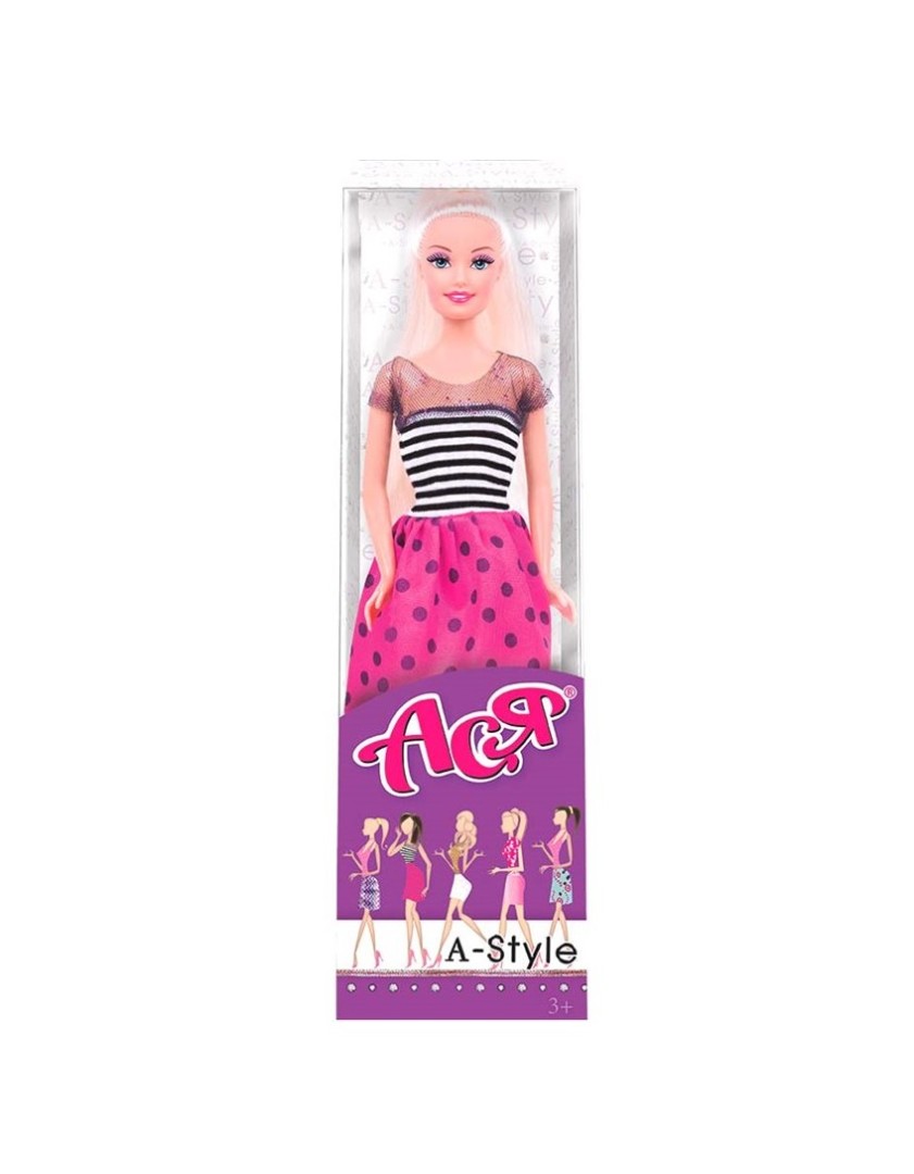 Кукла Ася 28 см з аксесуарами А-Стиль вар.2