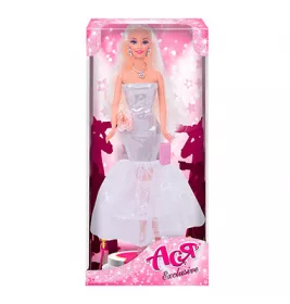 Лялька Ася 28см Eксклюзив  блондинка  варіант 1