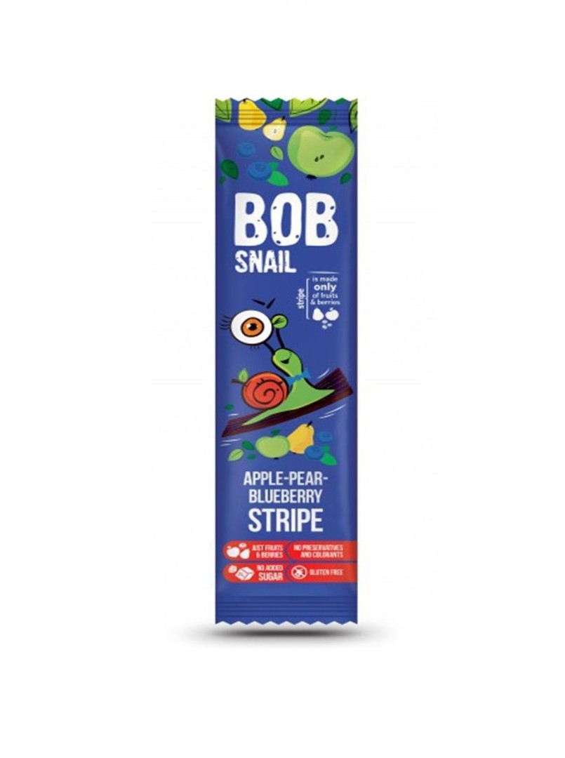 Страйпси Равлик Боб Яблуко-груша-чорниця 14г