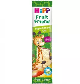 Батончик HIPP 31361-04 Органический фруктово-злаковый Яблоко-Банан 23г