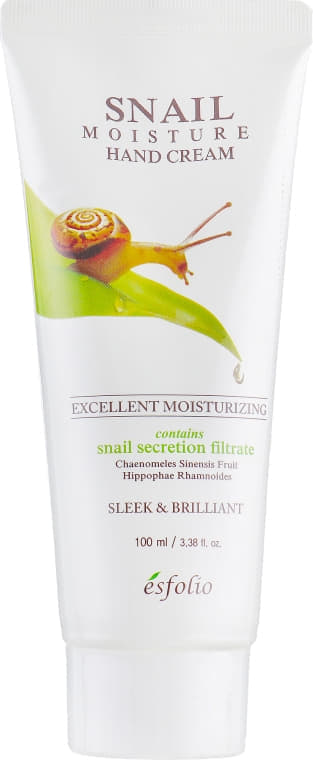 Крем Esfolio для рук зволожуючий з екстрактом слизу равлика 100мл