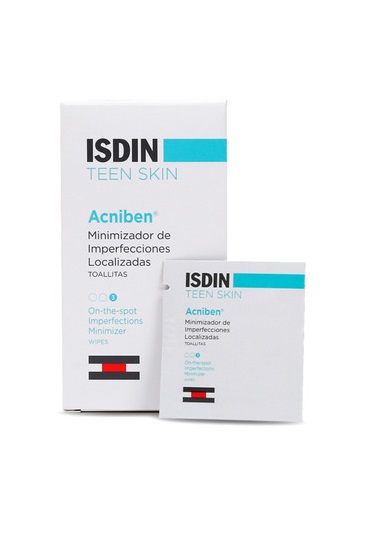 *Салфетки ISDIN TEEN SKIN Acniben влажные очищающие поры для проблемной кожи №30 *Салфетки ISDIN TEEN SKIN Acniben влажные очищающие поры для проблемной кожи №30