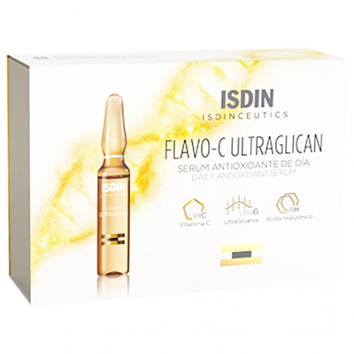 *Сыворотка ISDIN FLAVO-C ULTRAGLICAN дневная защита кожи лица от UF-лучей 10*2мл *Сыворотка ISDIN FLAVO-C ULTRAGLICAN дневная защита кожи лица от UF-лучей 10*2мл