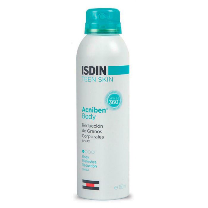 *Спрей ISDIN TEEN SKIN Acniben себорегулирующий для проблемной склонной к акне кожи тела 150мл *Спрей ISDIN TEEN SKIN Acniben себорегулирующий для проблемной склонной к акне кожи тела 150мл