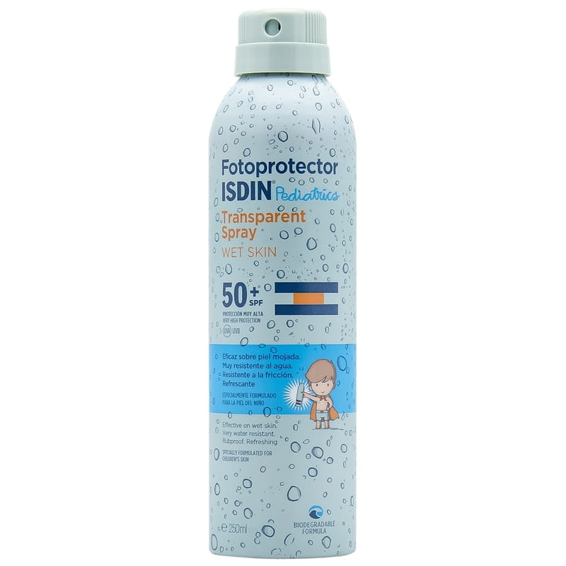 *Спрей ISDIN солнцезащитный прозрачный водостойкий SPF50 250мл *Спрей ISDIN солнцезащитный прозрачный водостойкий SPF50 250мл