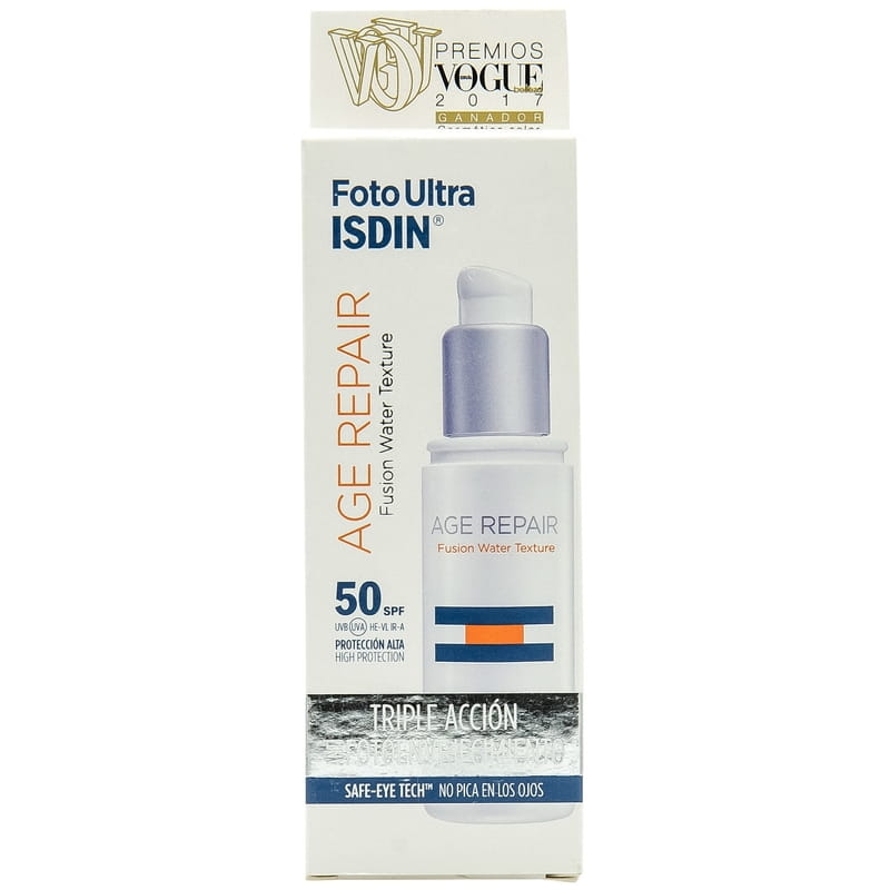 *Флюид ISDIN AGE REPAIR солнцезащитный тройное действие против фотостарения кожи SPF50 50мл *Флюид ISDIN AGE REPAIR солнцезащитный тройное действие против фотостарения кожи SPF50 50мл