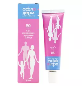 Афлодерм мазь 0.5 мг/г по 20 г у тубах