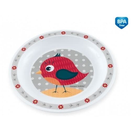 *Тарелка Canpol пластиковая