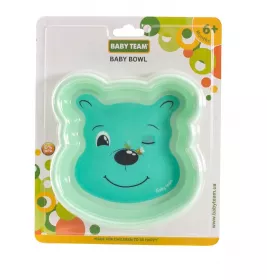 Тарілка Baby Team 6011 дитяча глибока Улюблені звірята