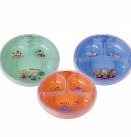 *Тарілка Bebe dor 8558 що зберігає тепло і не ковзає