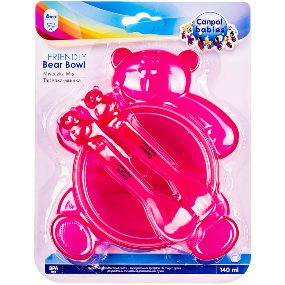 Миска Canpol 2/422 Ведмежатко