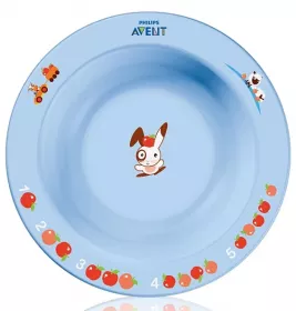 *Тарелка Avent 706/01 с рисунками 6+ мес