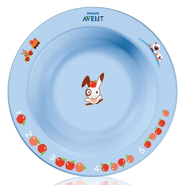 *Тарілка Avent 706/01 з малюнками 6+ міс