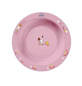 *Тарілка Avent 704/01 велика з малюнками 12+ міс