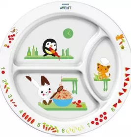 *Тарілка Avent 702/00 з малюнками 12+ міс