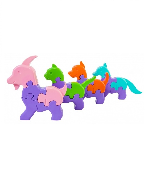 Игрушка Тигрес 39356 Развивающая 3D пазлы Животные - 8 эл.