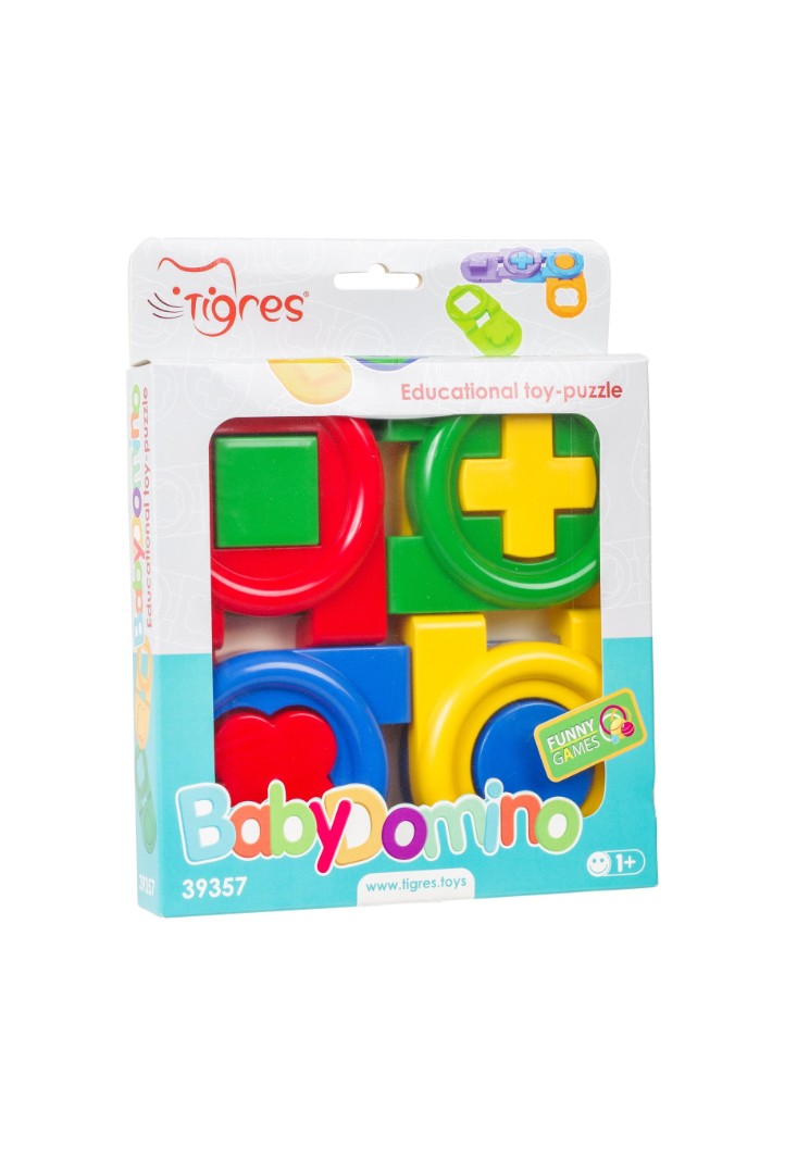 Игрушка-пазл Тигрес 39357 Детское домино