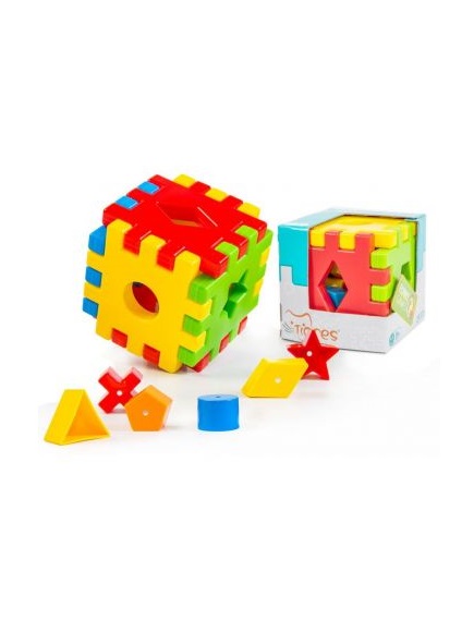Іграшка Тигрес 39376 Розвиваюча Чарівний куб - 12 ел. в коробці